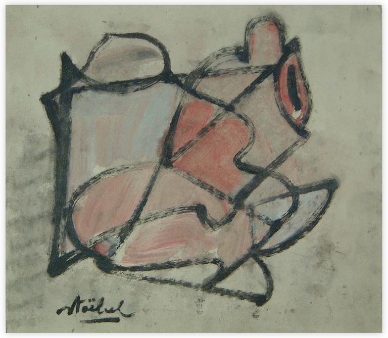 Catalogue raisonné, Edgar Stoëbel, abstract — 