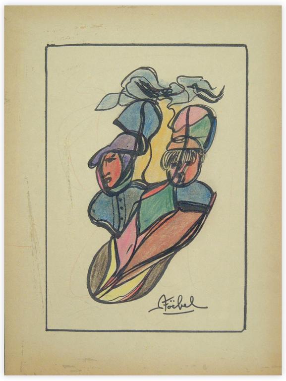 Catalogue raisonné, Edgar Stoëbel, 2 personnages — 