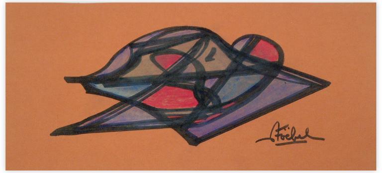 Catalogue raisonné, Edgar Stoëbel, abstract — 