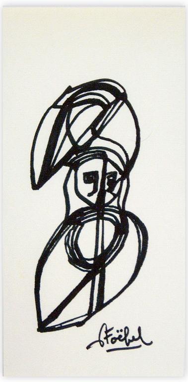 Catalogue raisonné, Edgar Stoëbel, abstract — 