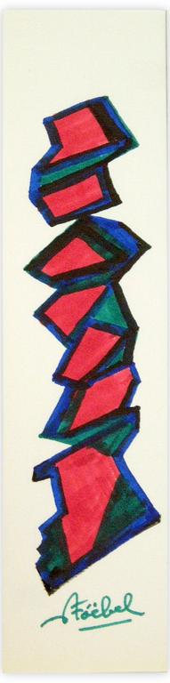 Catalogue raisonné, Edgar Stoëbel, abstract — 