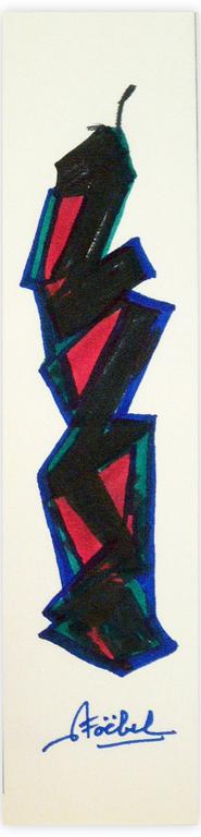 Catalogue raisonné, Edgar Stoëbel, abstract — 
