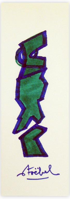 Catalogue raisonné, Edgar Stoëbel, abstract — 