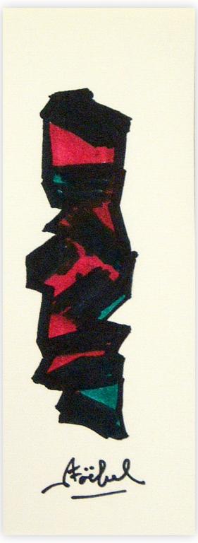 Catalogue raisonné, Edgar Stoëbel, abstract — 