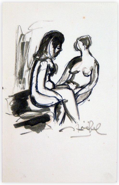 Catalogue raisonné, Edgar Stoëbel, femmes nues — 
