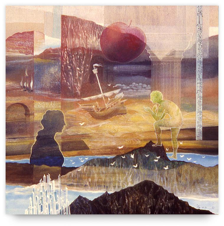 Catalogue raisonné, Henri Baviera, A près de la pierre — 1980