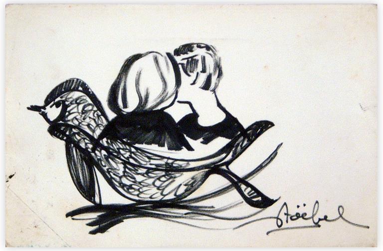 Catalogue raisonné, Edgar Stoëbel, le baiser — 