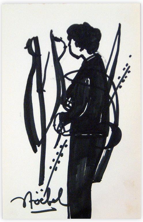 Catalogue raisonné, Edgar Stoëbel, personnage — 
