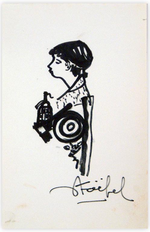 Catalogue raisonné, Edgar Stoëbel, femme — 