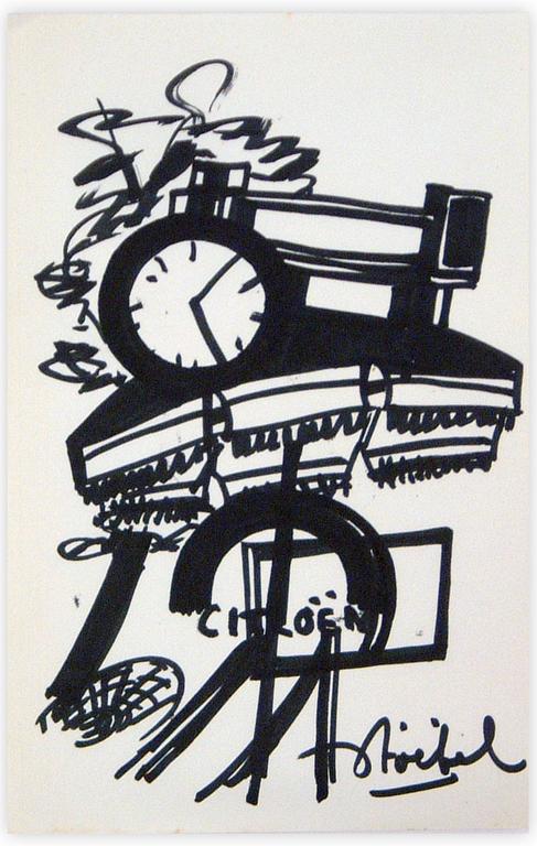Catalogue raisonné, Edgar Stoëbel, le parasol — 