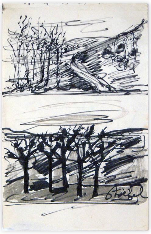 Catalogue raisonné, Edgar Stoëbel, landscape — 