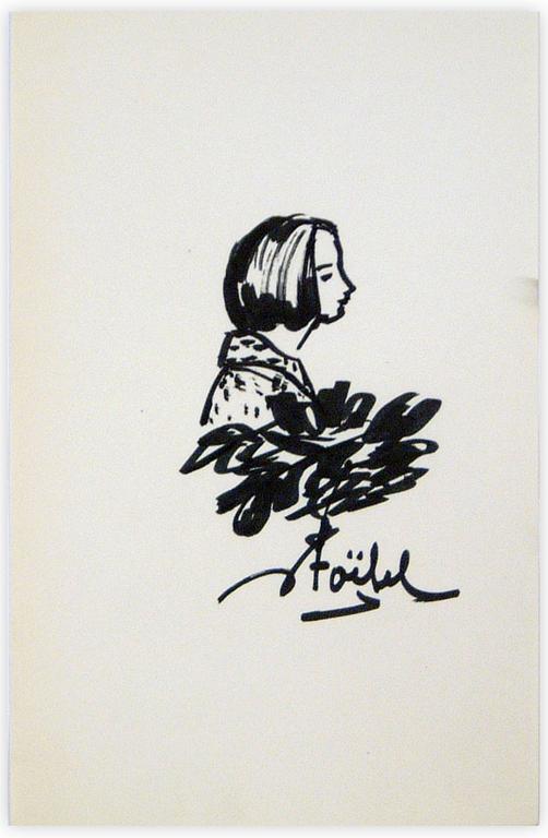 Catalogue raisonné, Edgar Stoëbel, femme et fleurs — 