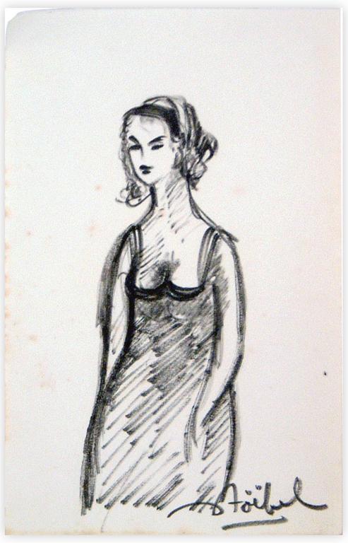 Catalogue raisonné, Edgar Stoëbel, femme — 