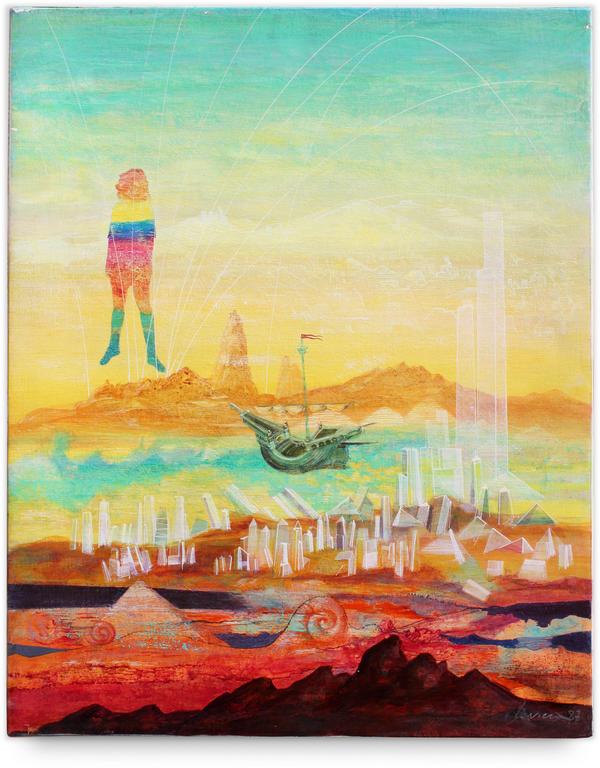 Catalogue raisonné, Henri Baviera, Marée basse éblouie — 1987