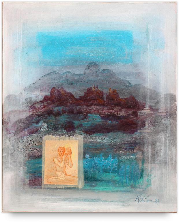 Catalogue raisonné, Henri Baviera, Fenetre ou miroir - 1987