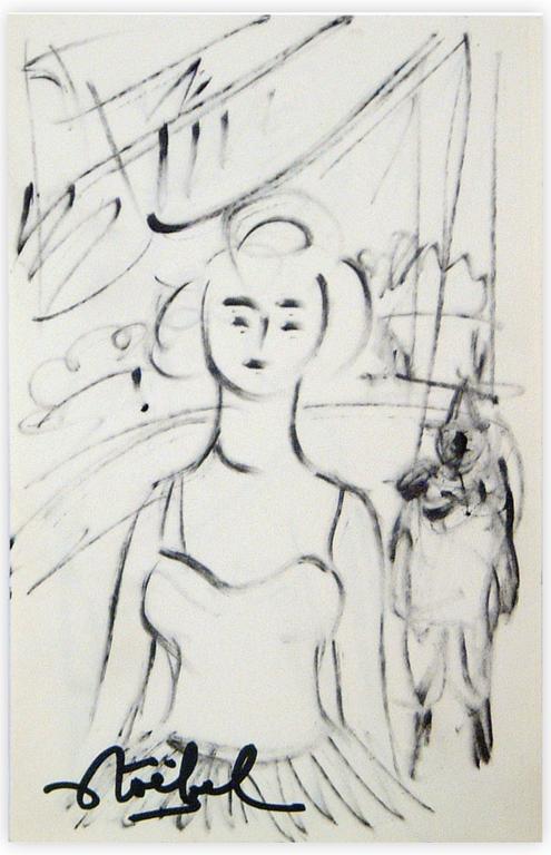 Catalogue raisonné, Edgar Stoëbel, au cirque - danseuse — 