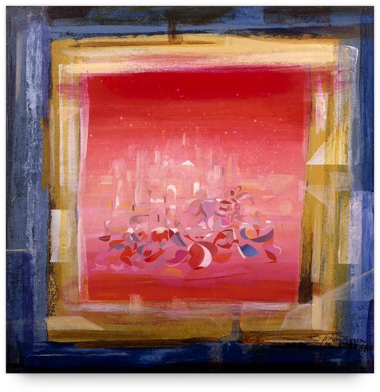 Catalogue raisonné, Henri Baviera, Voyage près de Paul Klee - 1988