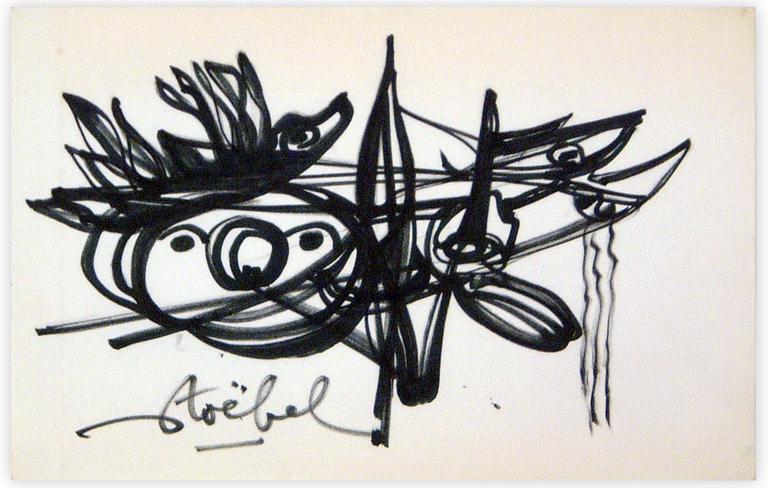 Catalogue raisonné, Edgar Stoëbel, abstract — 