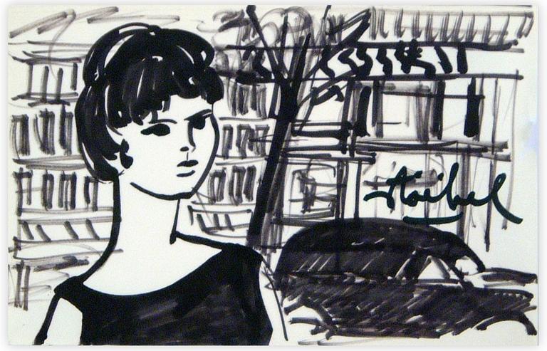 Catalogue raisonné, Edgar Stoëbel, femme en rue… (?!) — 