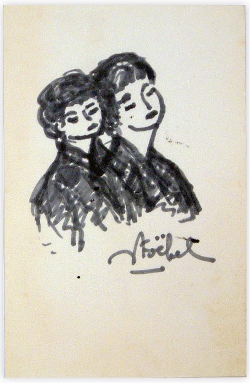 Catalogue raisonné, Edgar Stoëbel, 2 femmes — 
