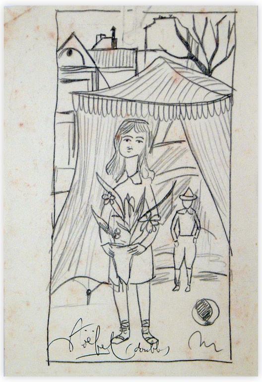 Catalogue raisonné, Edgar Stoëbel, sortie de chapiteau — 