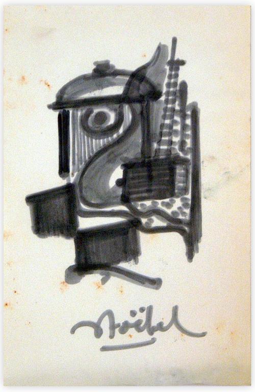 Catalogue raisonné, Edgar Stoëbel, abstract — 
