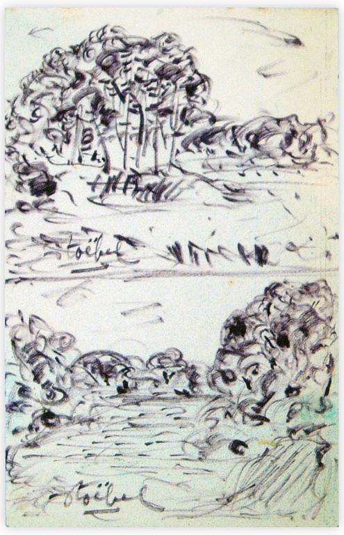 Catalogue raisonné, Edgar Stoëbel, landscapes — 