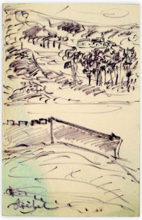Catalogue raisonné, Edgar Stoëbel, landscapes — 