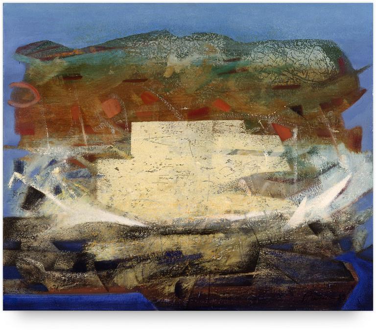 Catalogue raisonné, Henri Baviera, Signes solaires en kermesse — 1989