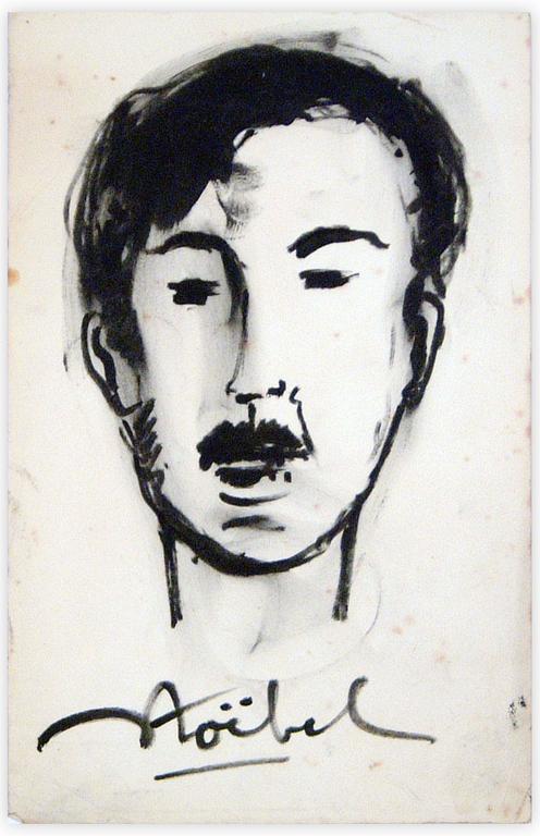 Catalogue raisonné, Edgar Stoëbel, portrait d'homme — 