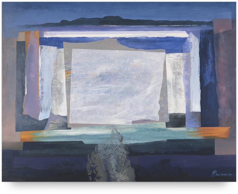 Catalogue raisonné, Henri Baviera, Carré de lune — 1990