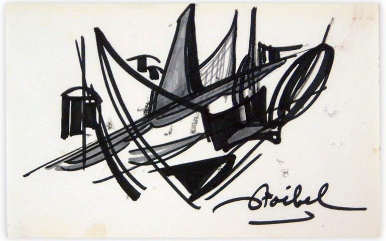 Catalogue raisonné, Edgar Stoëbel, abstract — 
