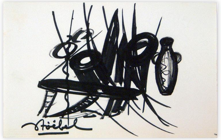 Catalogue raisonné, Edgar Stoëbel, abstract — 