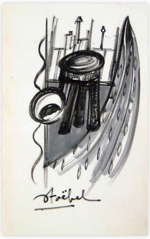 Catalogue raisonné, Edgar Stoëbel, abstract — 