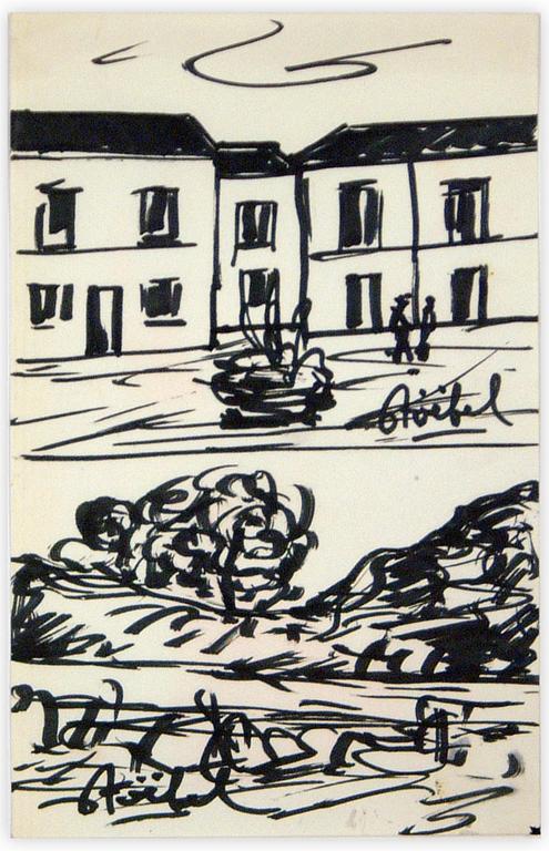 Catalogue raisonné, Edgar Stoëbel, landscape — 