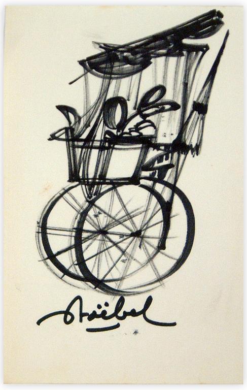 Catalogue raisonné, Edgar Stoëbel, carriole — 