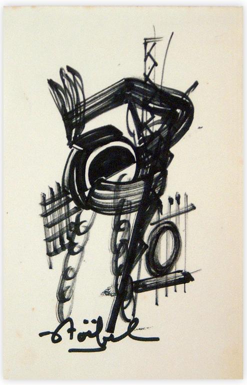 Catalogue raisonné, Edgar Stoëbel, abstract — 