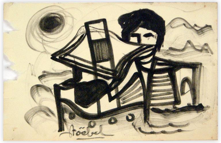 Catalogue raisonné, Edgar Stoëbel, … en mer — 