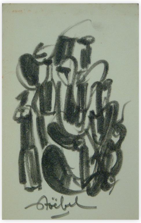 Catalogue raisonné, Edgar Stoëbel, abstract — 
