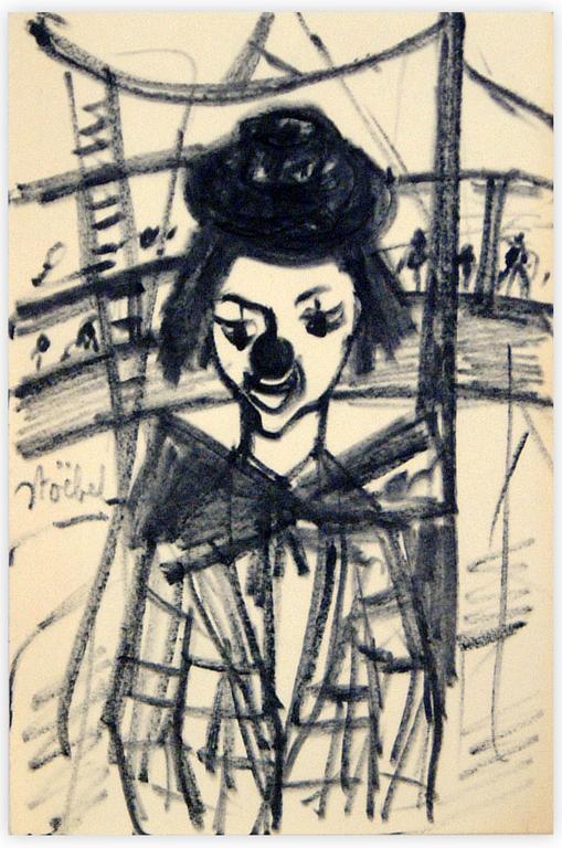 Catalogue raisonné, Edgar Stoëbel, clown — 