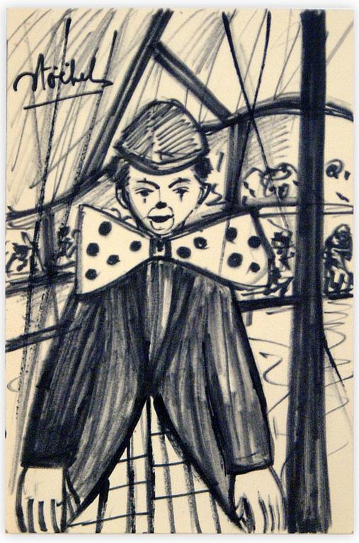 Catalogue raisonné, Edgar Stoëbel, clown — 