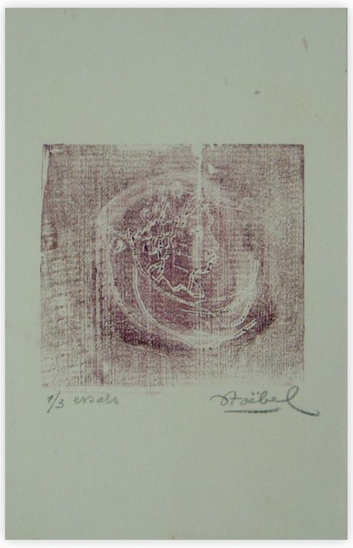 Catalogue raisonné, Edgar Stoëbel, gravure 1/3 - essais - visage — 