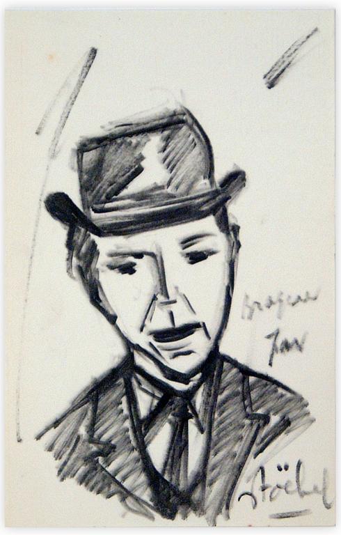 Catalogue raisonné, Edgar Stoëbel, Braque par Stoëbel - portrait — 