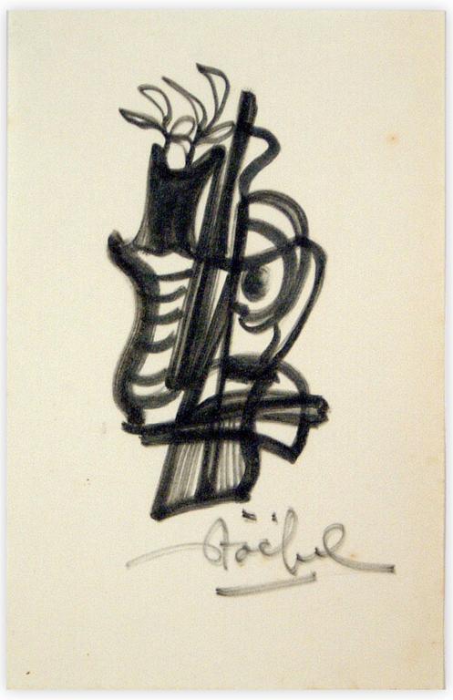 Catalogue raisonné, Edgar Stoëbel, abstract — 