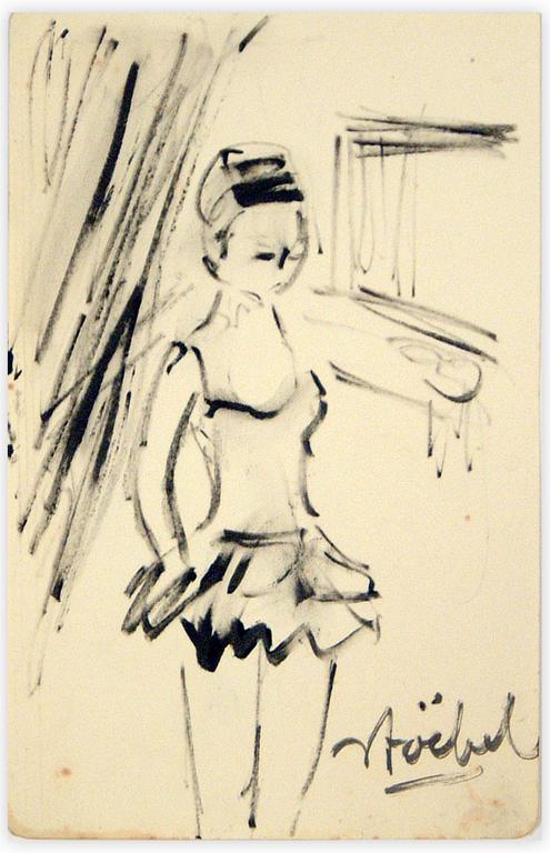 Catalogue raisonné, Edgar Stoëbel, ballerine — 