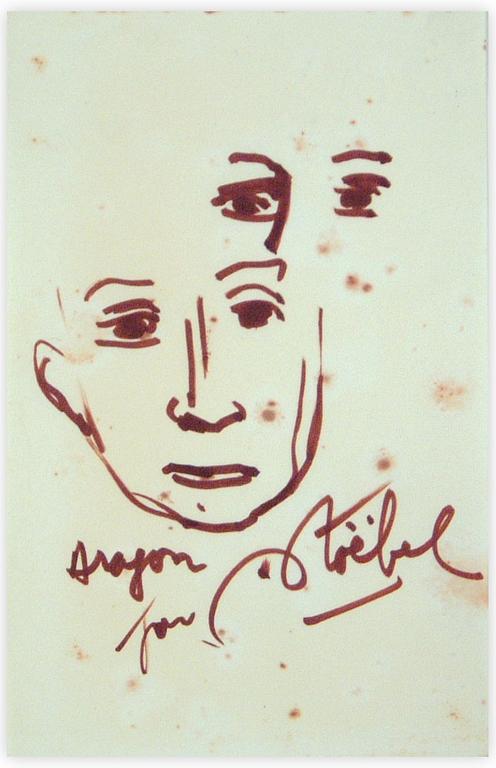 Catalogue raisonné, Edgar Stoëbel, Aragon pa Stoëbel - portrait — 