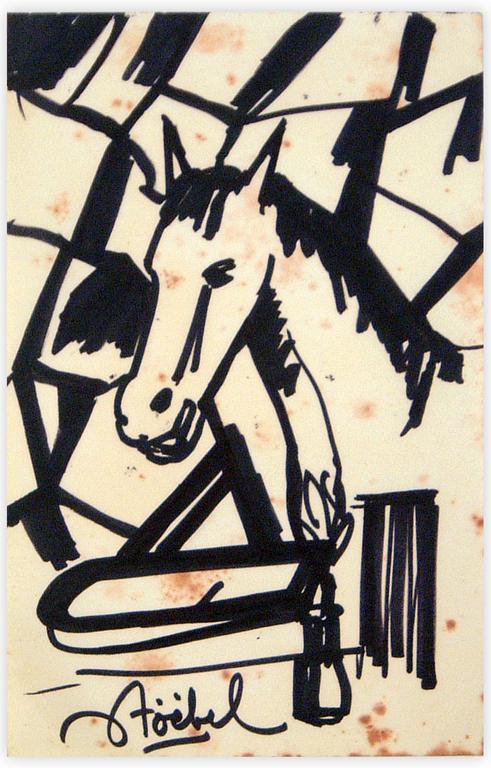 Catalogue raisonné, Edgar Stoëbel, cheval — 