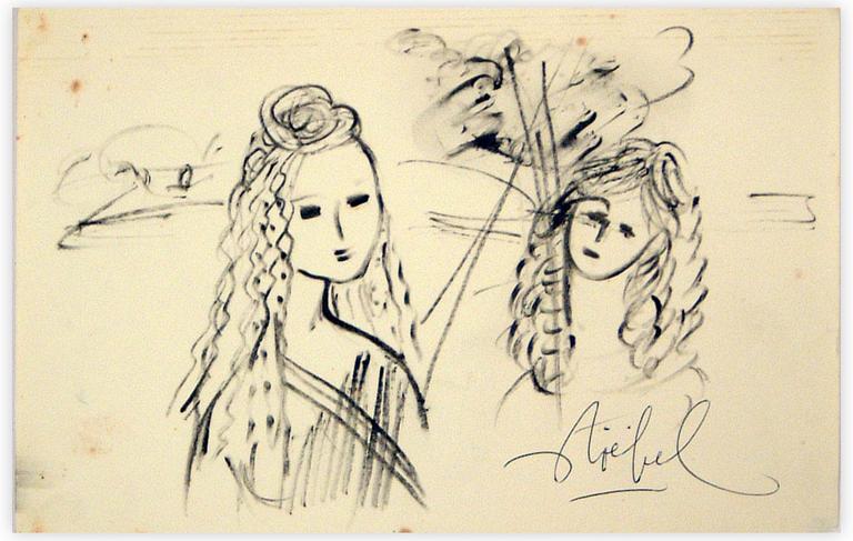 Catalogue raisonné, Edgar Stoëbel, femmes — 
