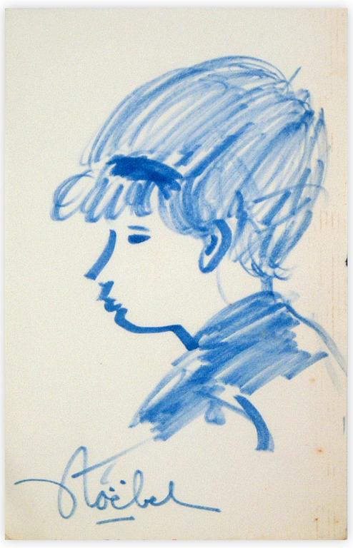 Catalogue raisonné, Edgar Stoëbel, portrait — 