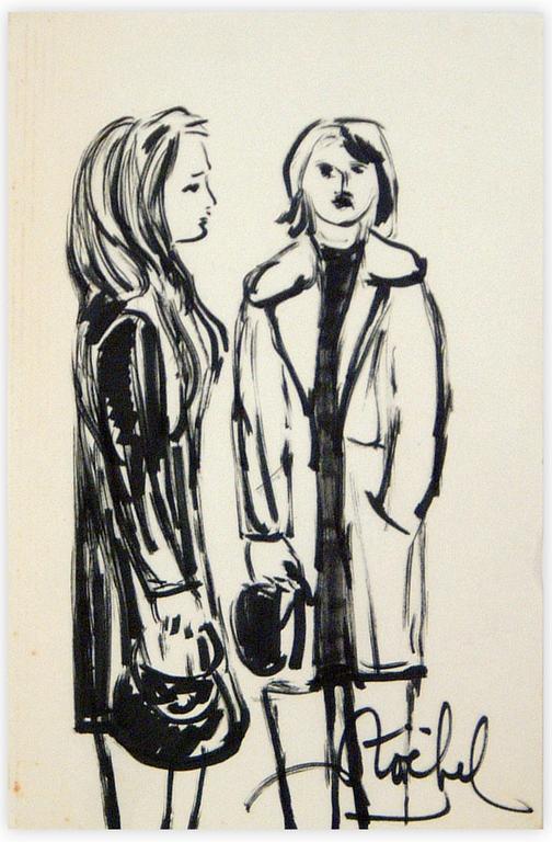 Catalogue raisonné, Edgar Stoëbel, 2 femmes — 